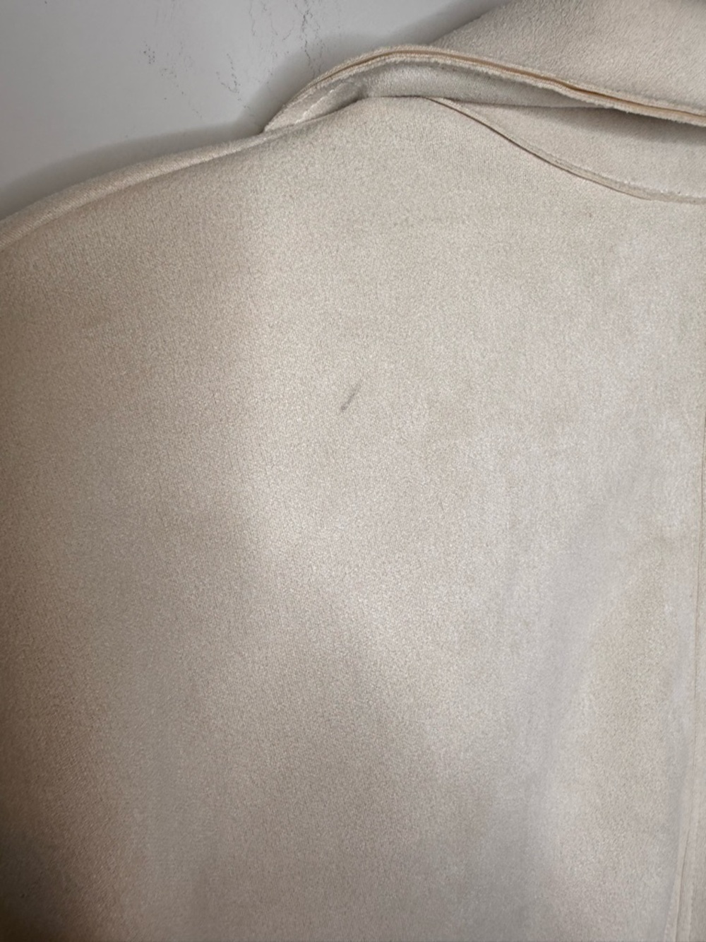 Moa Moa Cropped Cream Button-Front Jacket - Picture 8 of 8